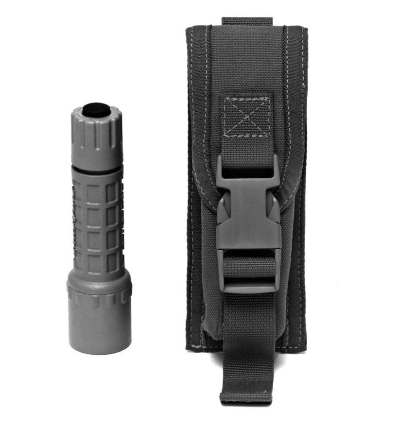 Warrior Assault CQB Suppressor/Flashlight Pouch | Black
