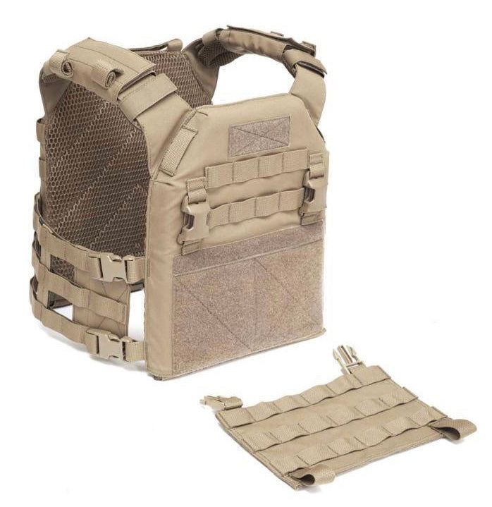 Warrior Assault Detachable Molle Front Panel | Coyote Tan