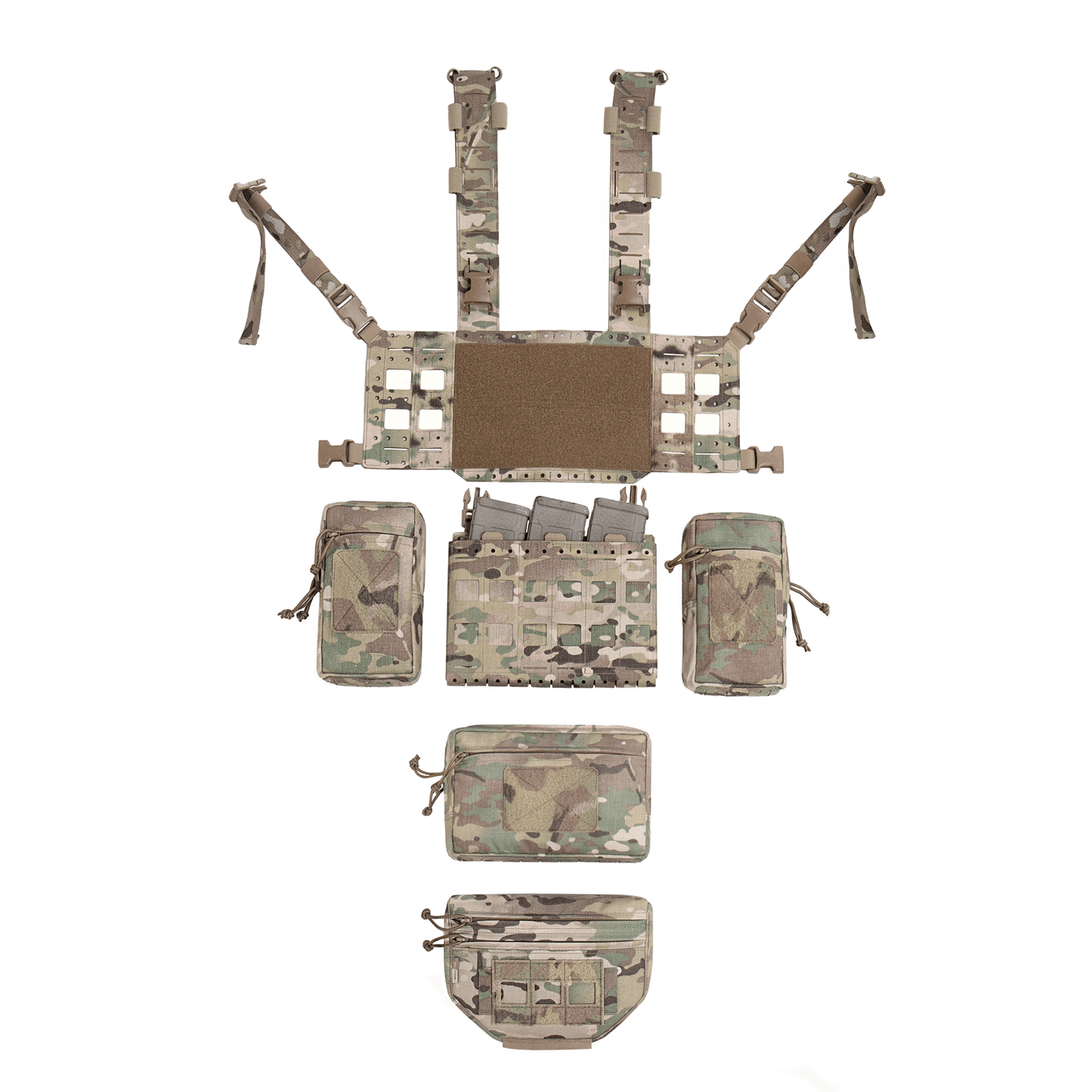 Warrior Assault Mk1 Modular Chest Rig | MultiCam